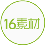 16素材網